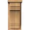 Ekena Millwork Pescadero Smooth Corbel w/Backplate, Western Red Cedar, 7 1/2"W x 8"D x 16"H COR08X08X16PEC01SWR - alternate 2